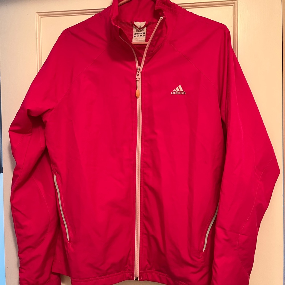 adidas Hot Pink windbreaker